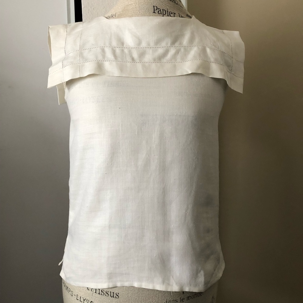 Vintage Liz Claiborne Petite Linen Blouse